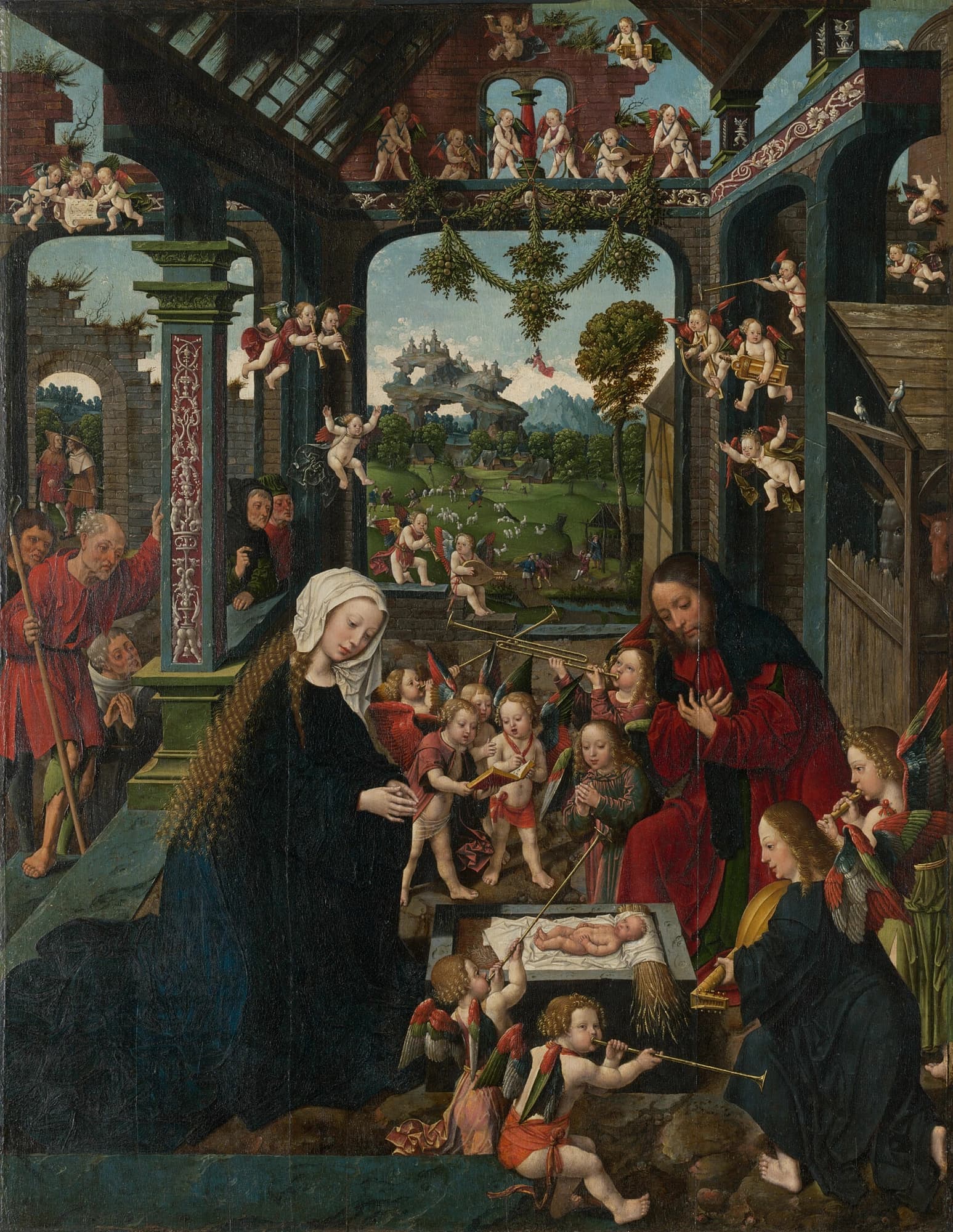 Jacob Cornelisz. van Oostsanen (Netherlandish, c. 1470/75–by 1533)
Workshop of Jacob Cornelisz. van Oostsanen (Netherlandish, c. 1470/75–by 1533)