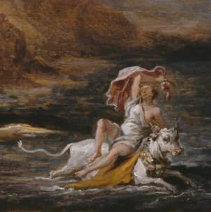 Europa riding the bull