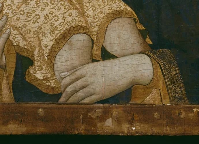 face of the Virgin Mary