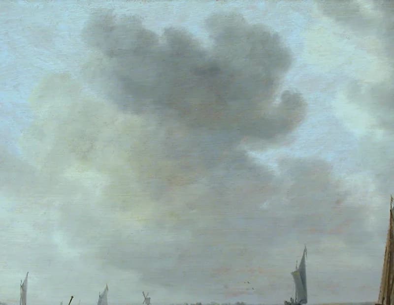 massive central cumulus cloud