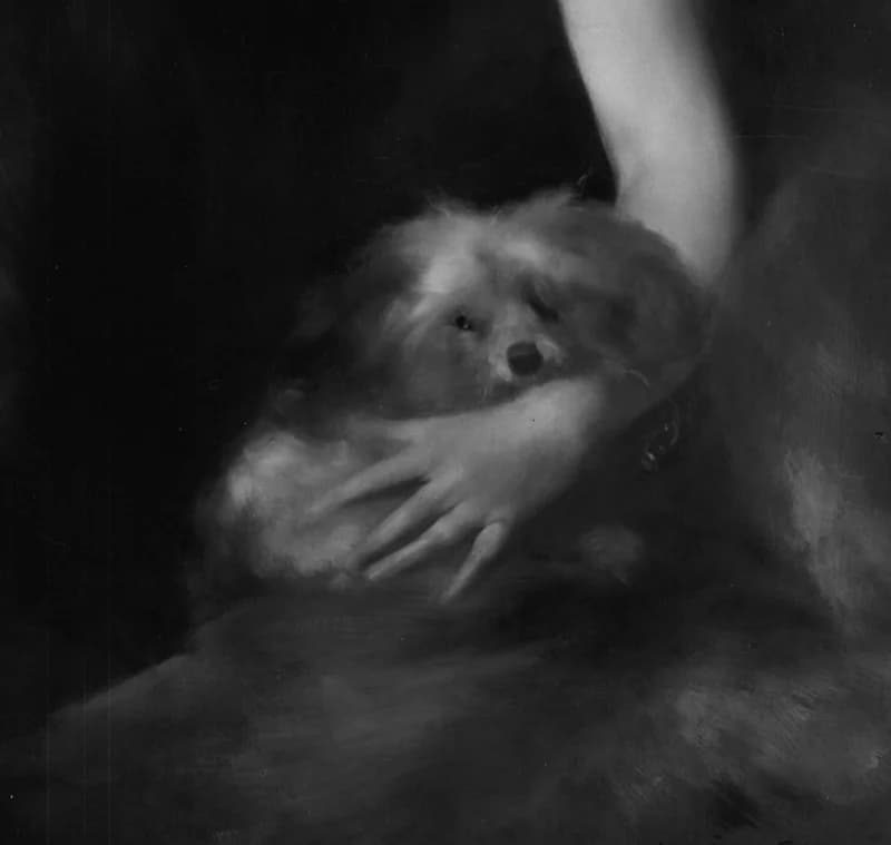 Dogs in Famous Paintings — detail 4