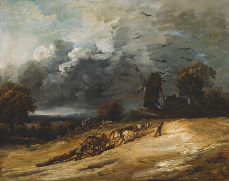 dramatic storm sky