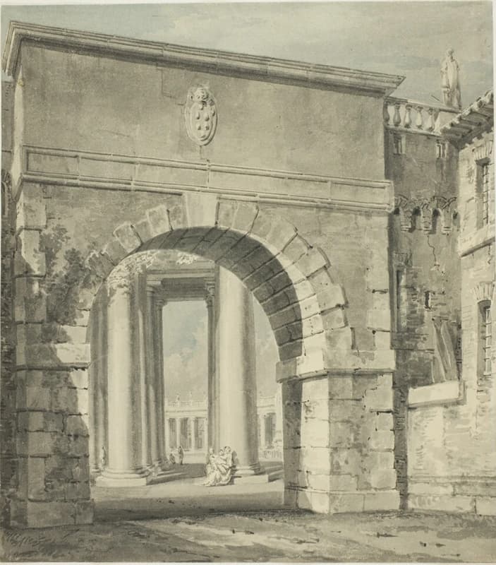 St. Peter’s Seen Through the Porta Angelica
