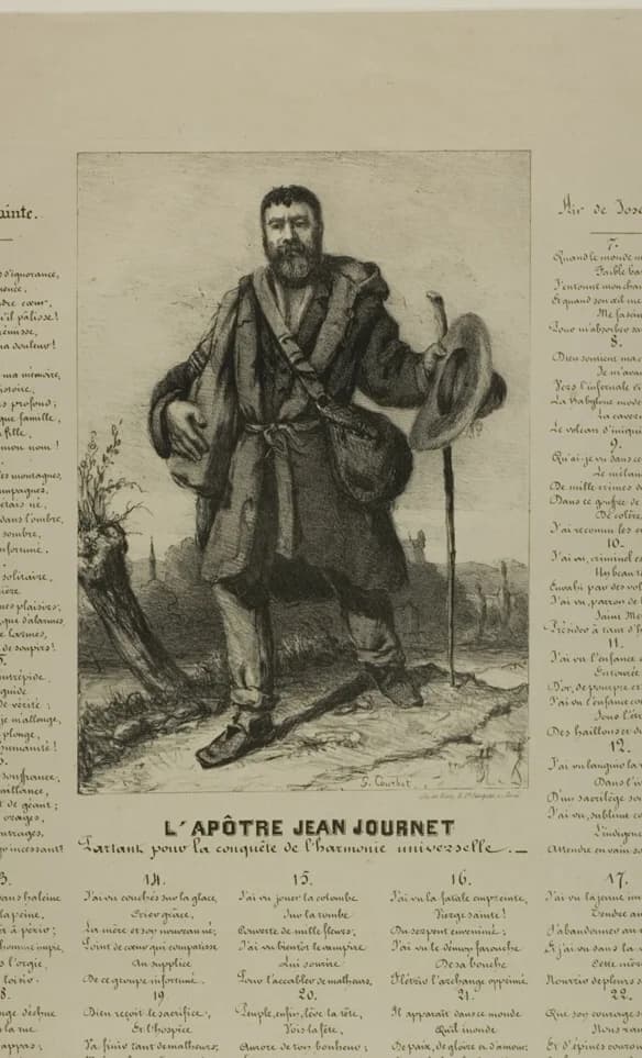 Full-length figure of Jean Journet
