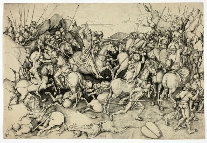 The Battle of St. James The Greater at Clavijo