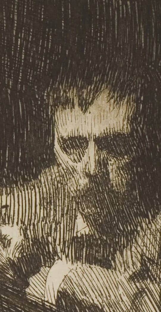 painter's face