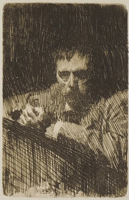 A Painter-Etcher (Self-Portrait)