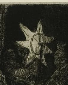 glowing star-shaped lantern