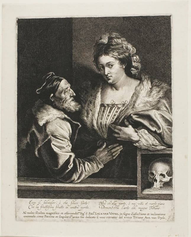 Titian and His Mistress