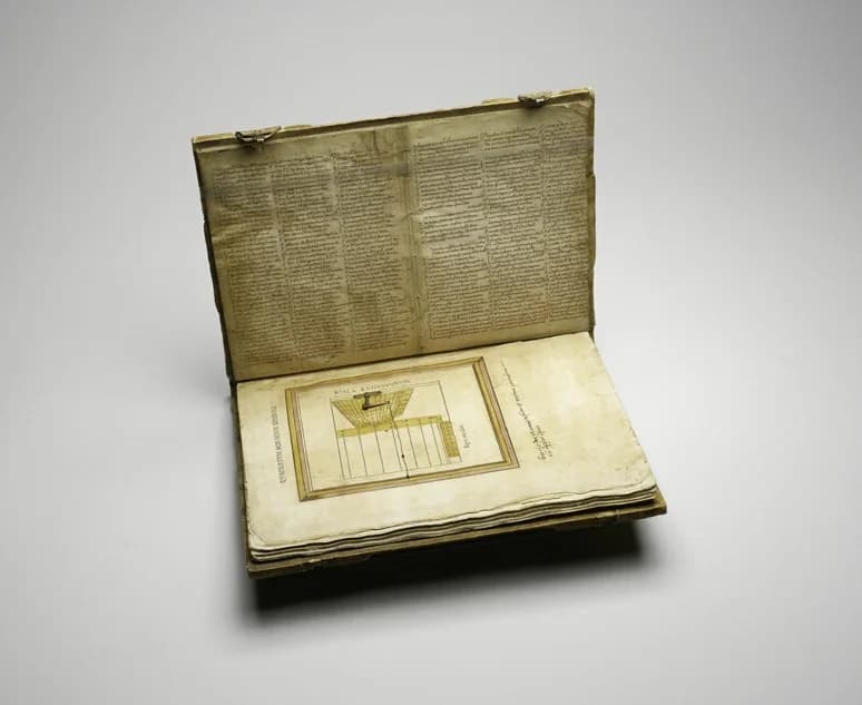 open astronomical book