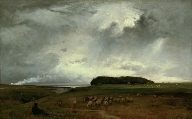 dramatic stormy sky