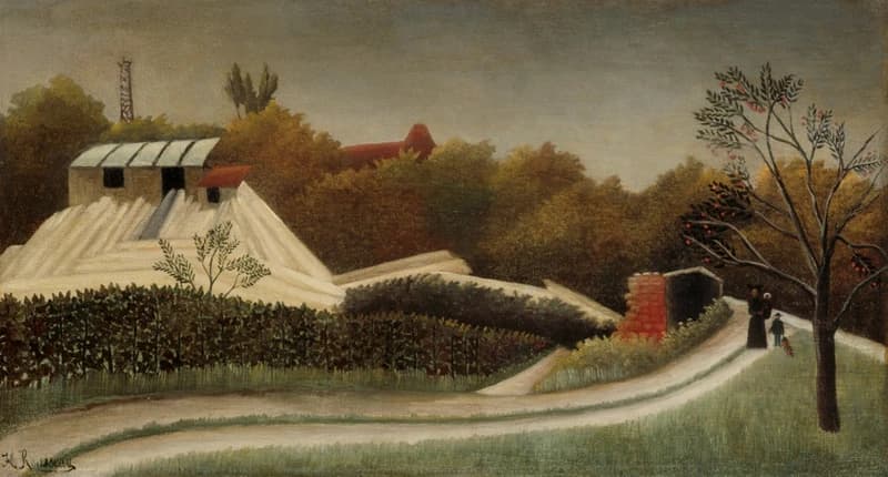 Sawmill, Outskirts of Paris