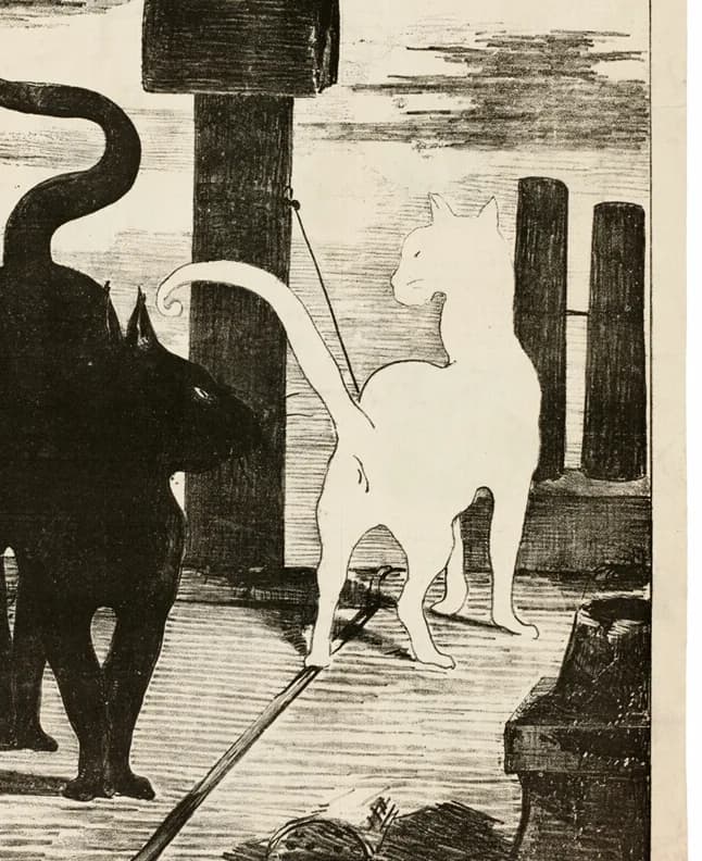 Cats in Art — detail 3