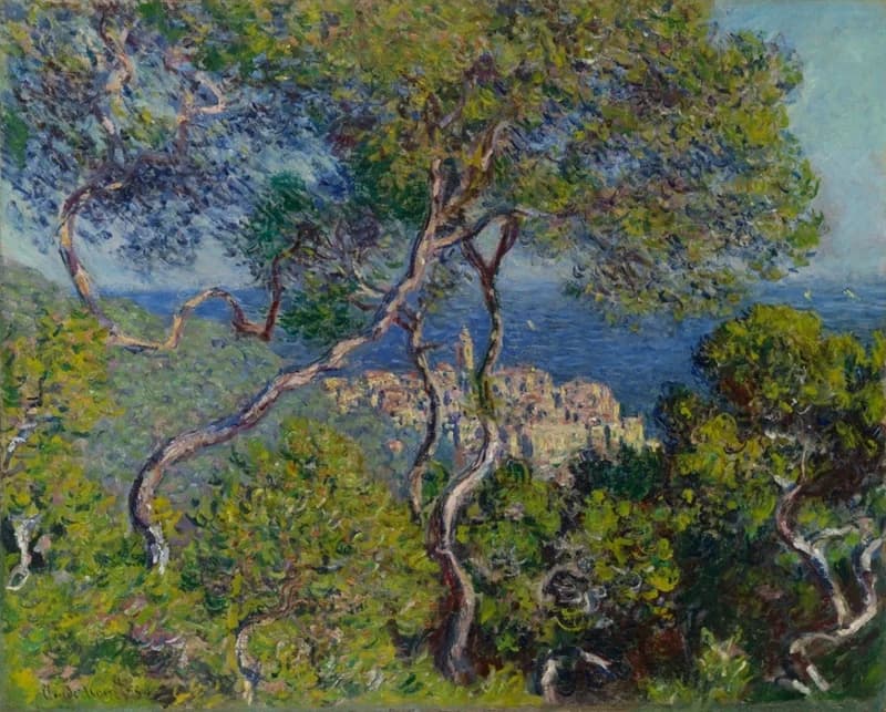 Overall landscape of Bordighera