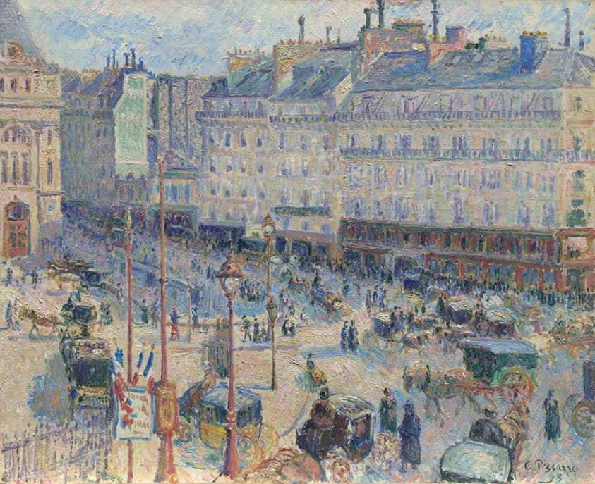 The Place du Havre, Paris(1893)