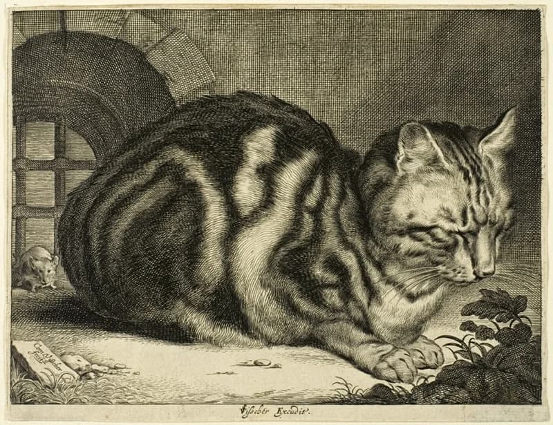 Cats in Art — detail 4