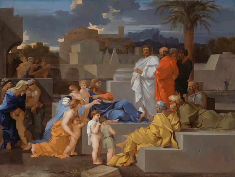 Christ Receiving the Children