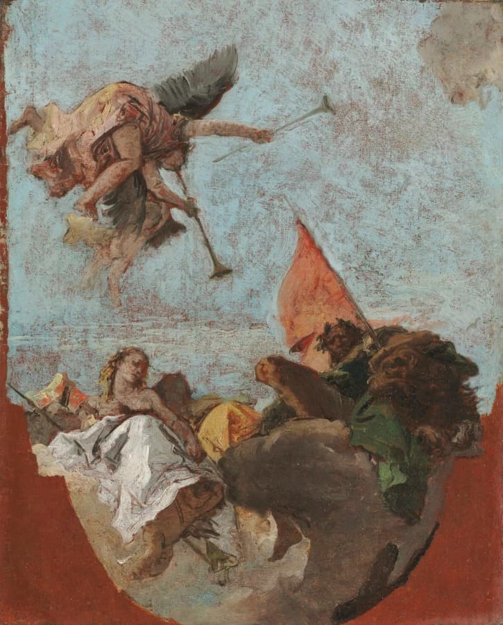 Sketch for a Ceiling(1750s)