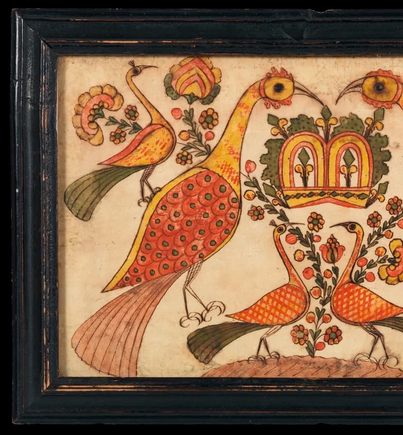 large bird on the left