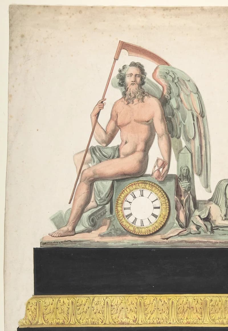 Figure of Father Time