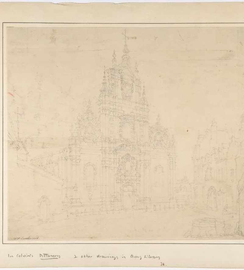 Architecture in Art: Painted Buildings and Ruins — detail 1