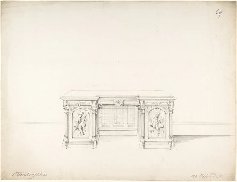 Design for Wooden Desk