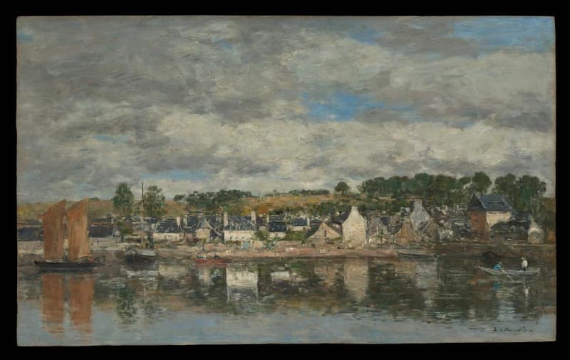 Village by a River