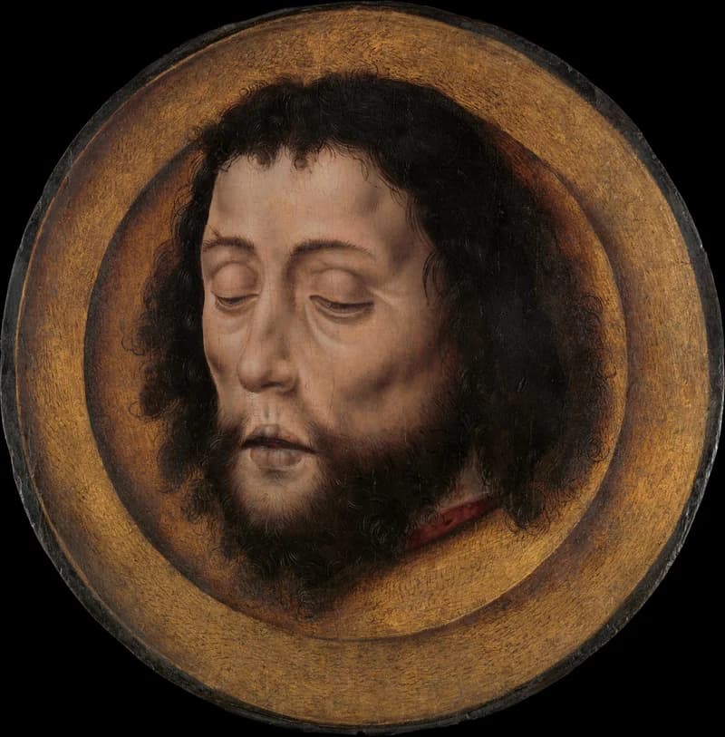 Face of Saint John the Baptist