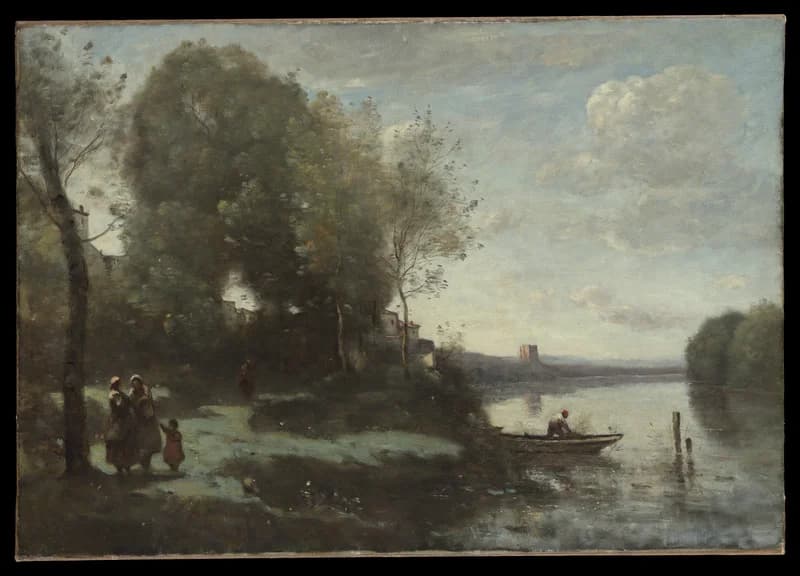 Overall river landscape