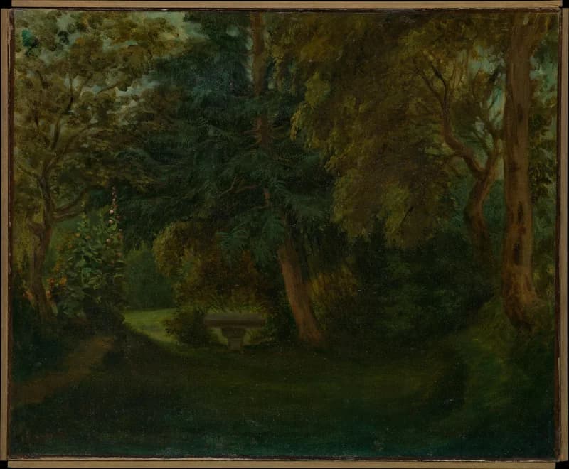 Overall view of George Sand's Garden at Nohant