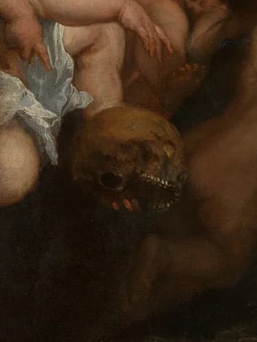 Skull symbolizing death