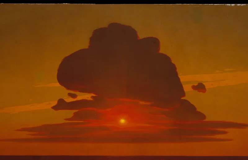 massive towering cumulus cloud
