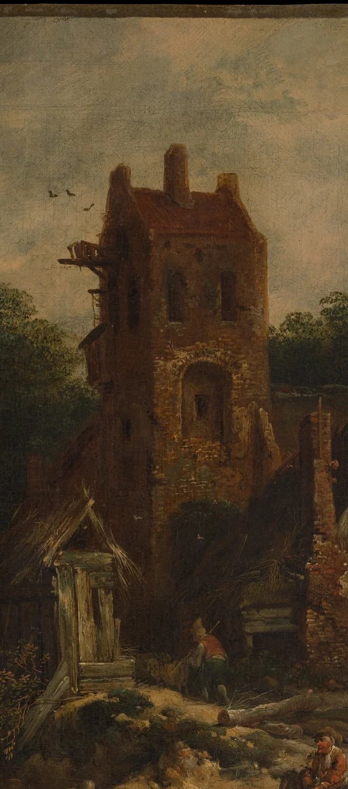 Brick pigeon house (tower)