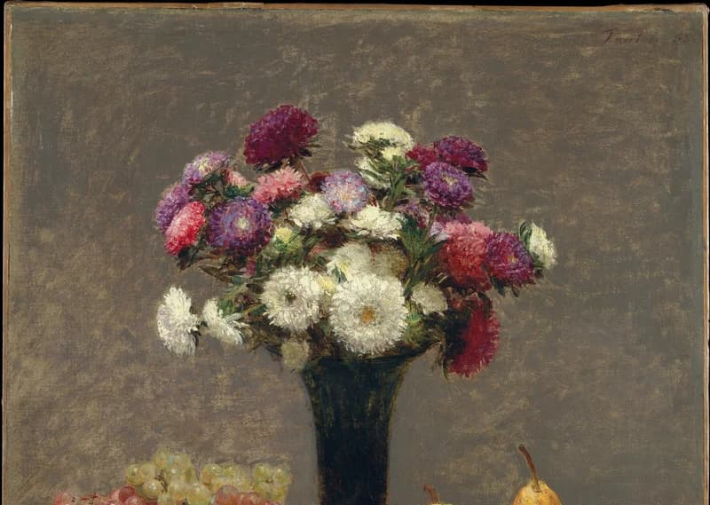 bouquet of asters