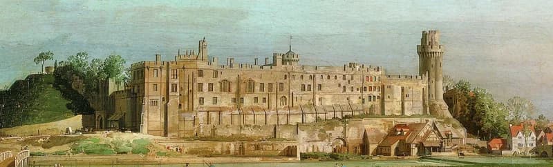 Main block of Warwick Castle