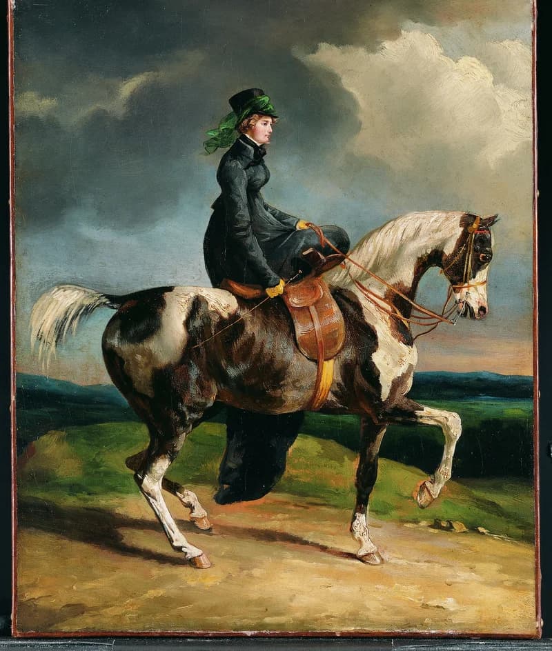 piebald horse
