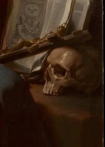 Skull symbolizing death