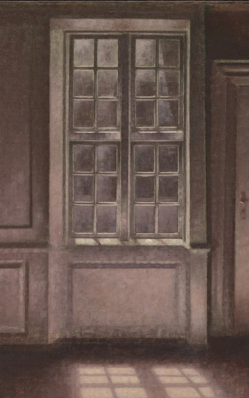 central latticed window