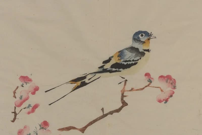 Birds in Art — detail 1