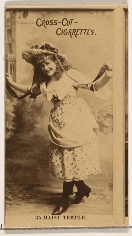 Full-length portrait of Daisy Temple