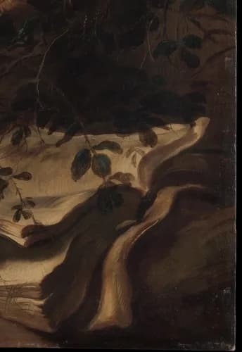 Skull at the feet (Vanitas)