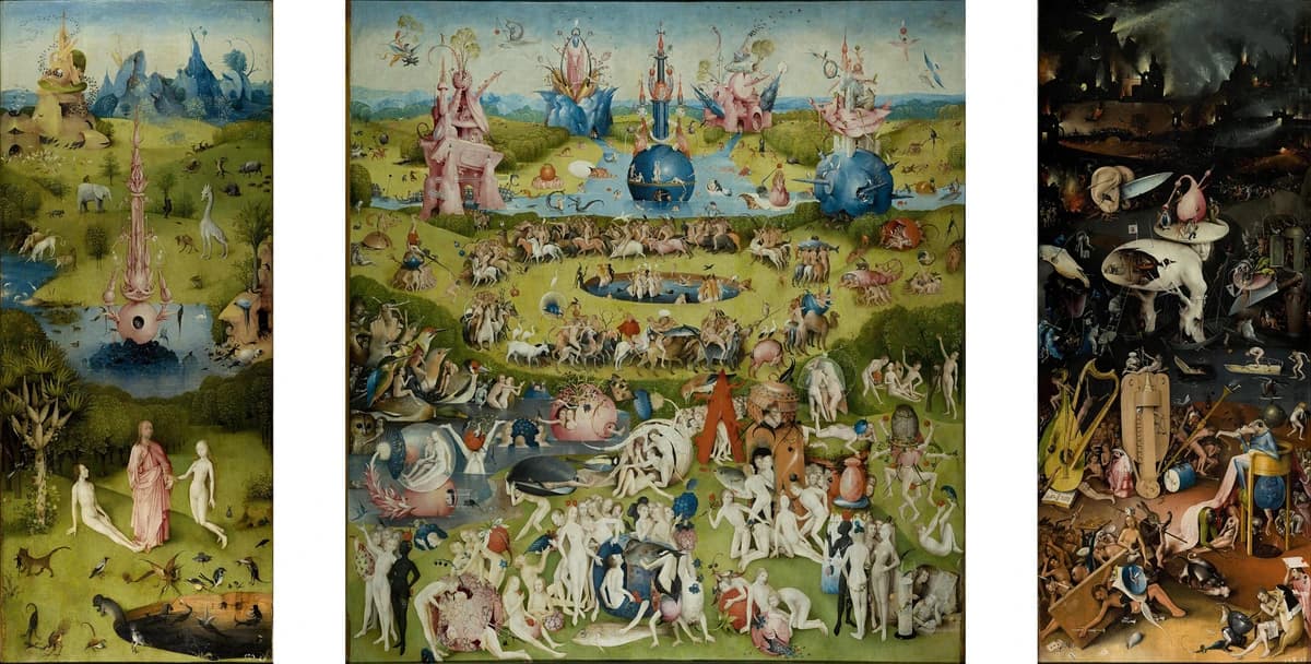 The Garden of Earthly Delights(1490)