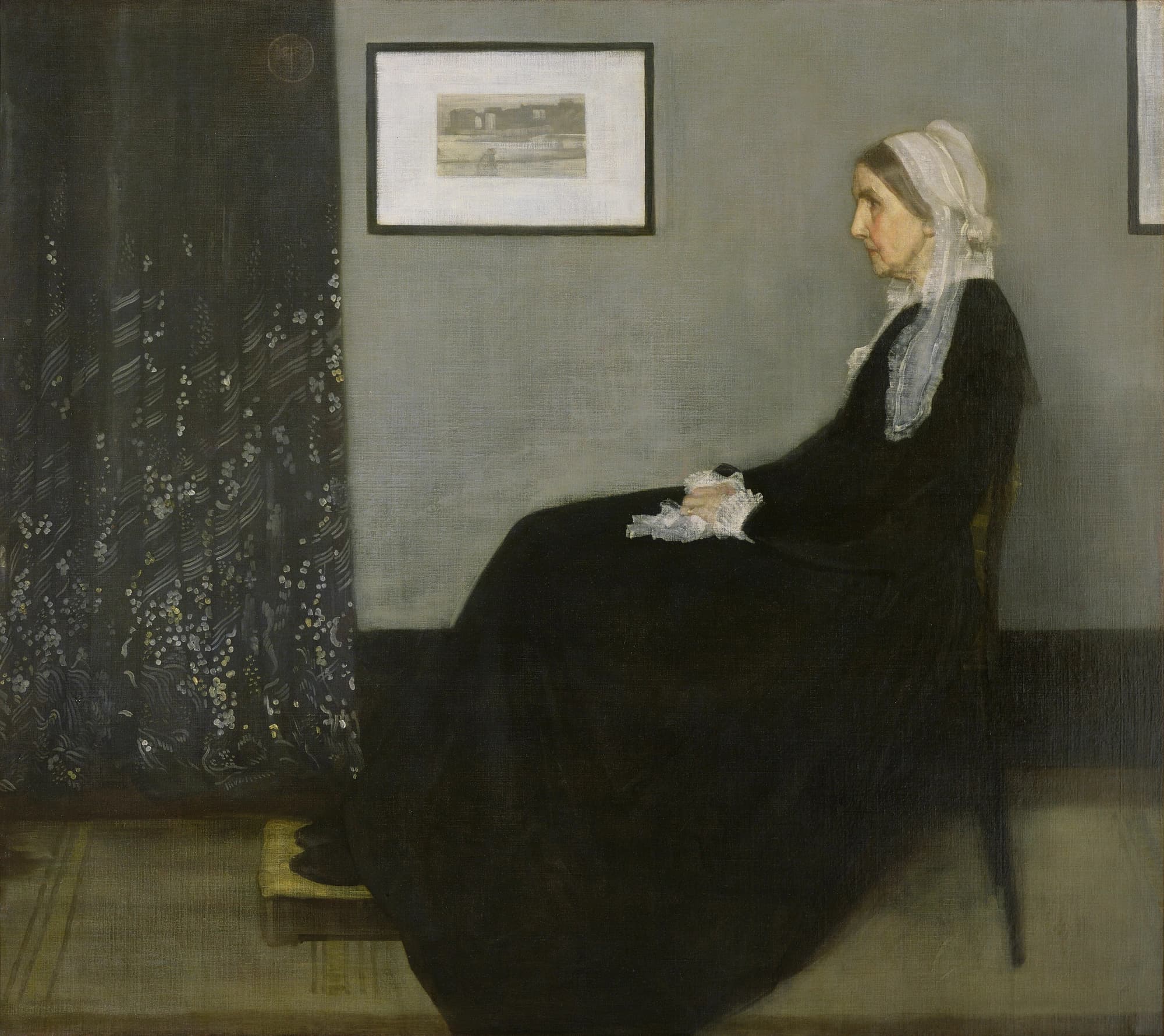 Arrangement in Grey and Black: Portrait of the Painter's Mother
